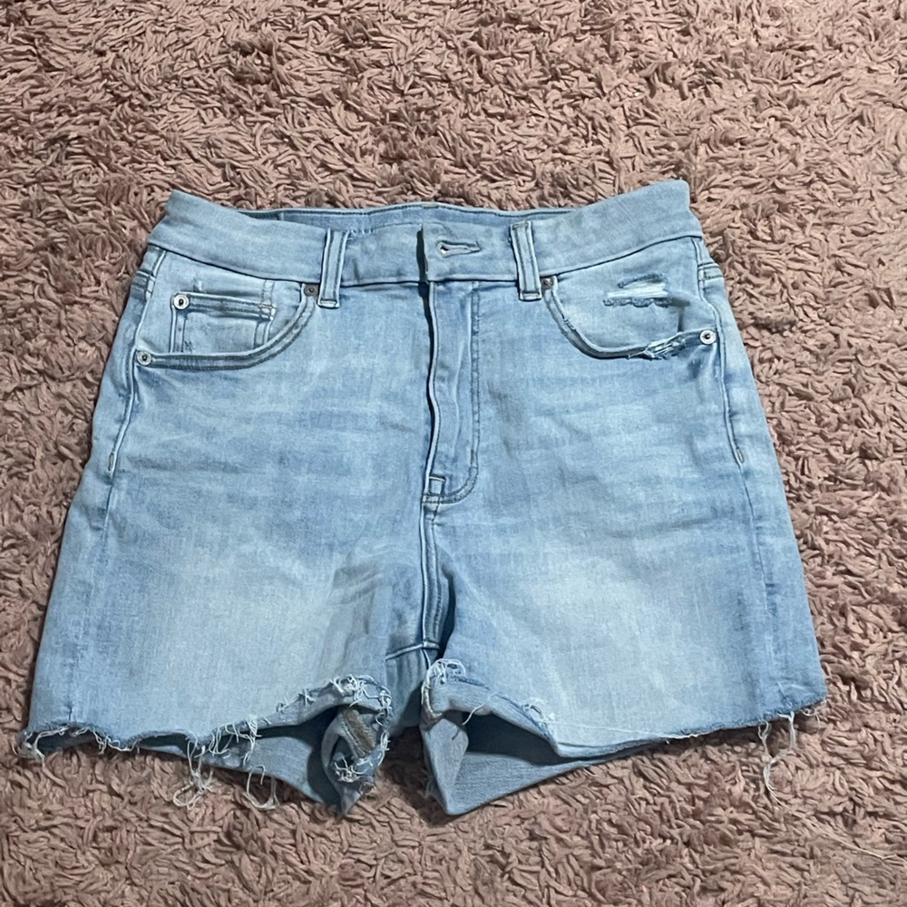 American Eagle High-rise Curvy Jean Shorts